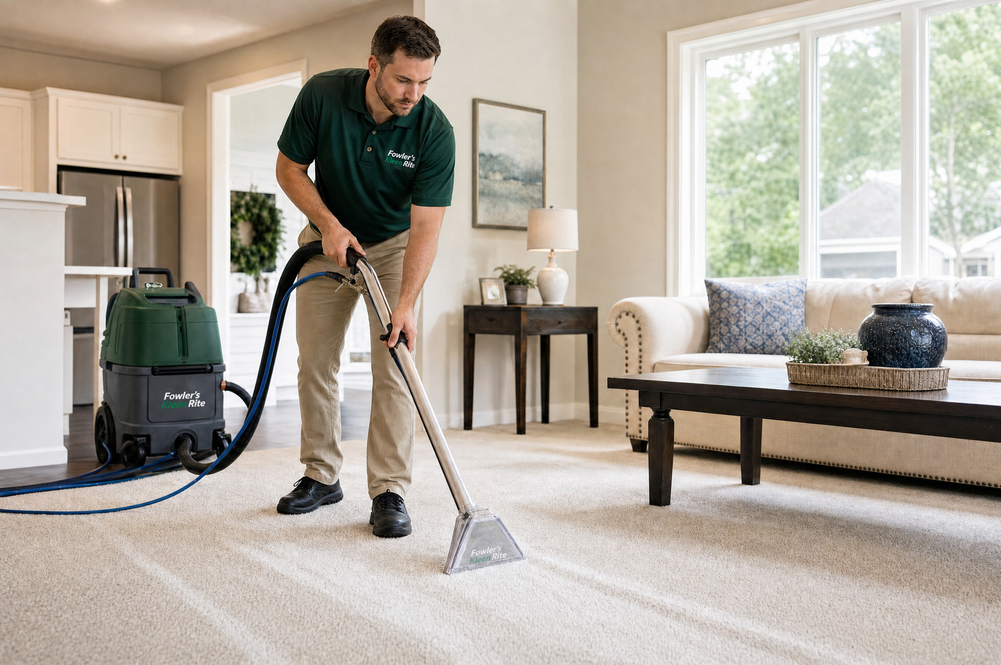 Carpet cleaning service