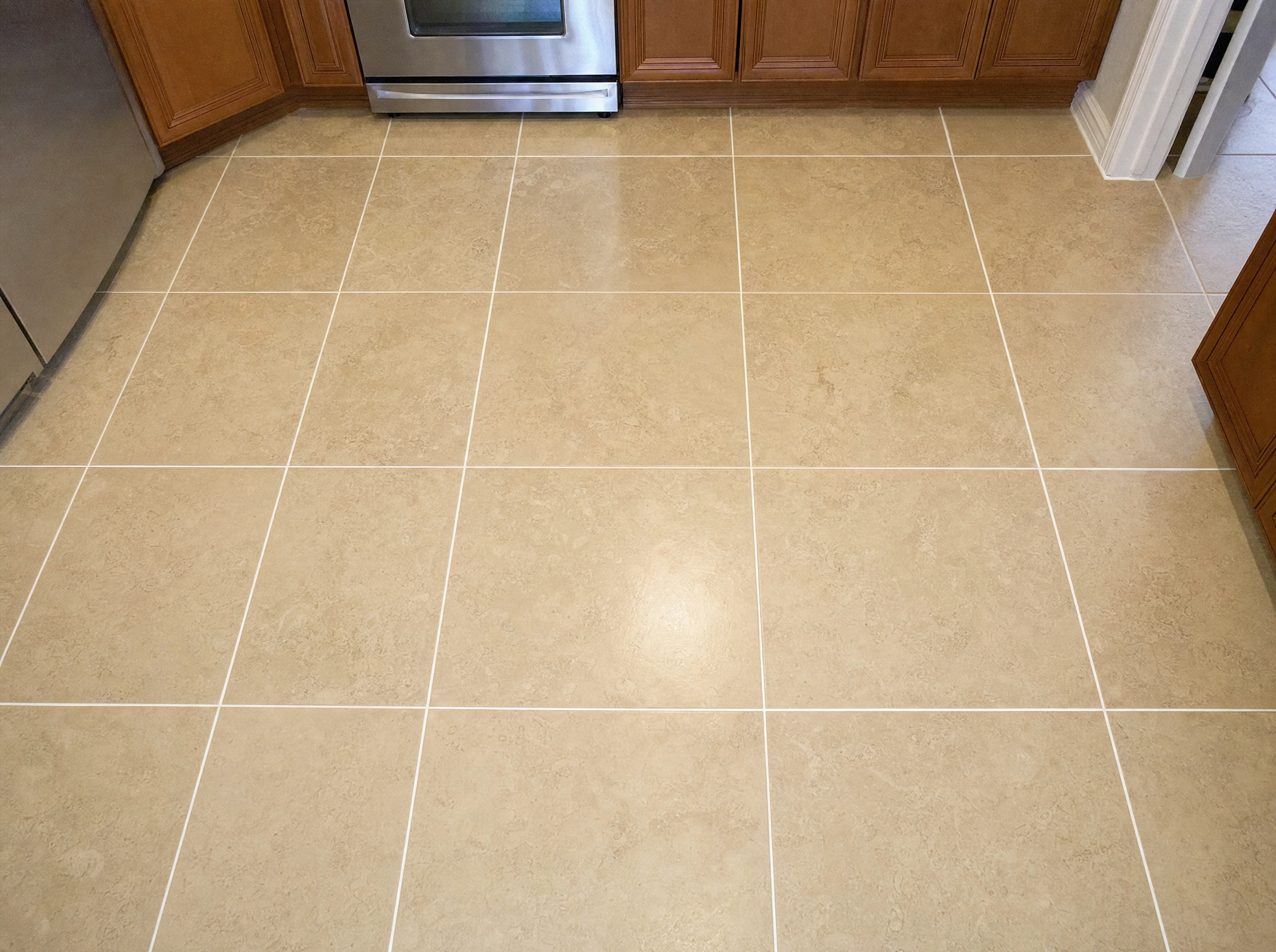 Clean tile after cleaning